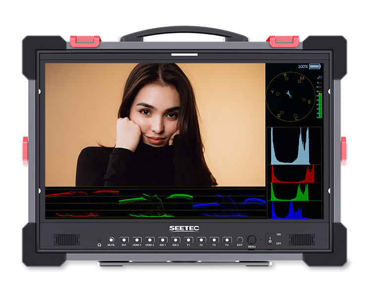 SEETEC P215 PRO-CO 21.5 inch 1000nit High Bright Portable Protective Broadcast Monitor Full HD 1920x1080